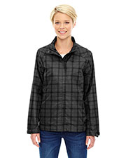 North End 78671 Women Locale Lightweight City Plaid Jacket at GotApparel