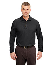 Ultraclub 8532 Men Longsleeve Classic Pique Polo at GotApparel