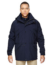 North End 88007 Men 3-in-1 Parka with Dobby Trim at GotApparel