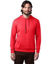 Custom Embroidered Alternative Apparel 8804PF Men Eco Cozy Fleece Pullover Hooded Sweatshirt at GotApparel