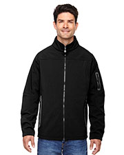 North End 88138 Men Three-Layer Fleece Bonded Soft Shell Technical Jacket at GotApparel