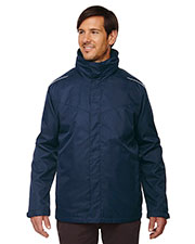 Core 365 88205T Men Tall Region 3-in-1 Jacket with Fleece Liner at GotApparel