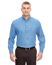 Ultraclub 8960 Men C Adult Cypress Colors Woven With Pocket at GotApparel