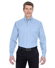 Ultraclub 8970 Men Classic Wrinkle-Free Long-Sleeve Oxford at GotApparel