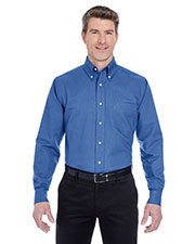 Ultraclub 8970 Men Classic Wrinkle-Free Long-Sleeve Oxford at GotApparel