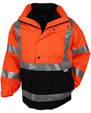 Tri-Mountain 8980 Men Industry Heavyweight Waterproof Safety Parka at GotApparel