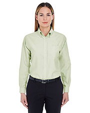 Ultraclub 8990 Women Classic Wrinkle-Free Long-Sleeve Oxford at GotApparel
