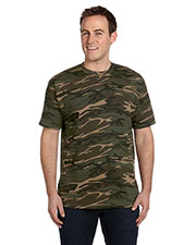 Anvil 939 Men Midweight Camouflage T-Shirt at GotApparel
