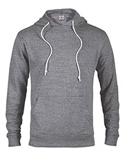 Delta 94200 Men Fleece   Snow Heather French Terry Hoodie at GotApparel