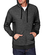 Next Level 9600 Unisex Denim Fleece Full-Zip Hoody at GotApparel