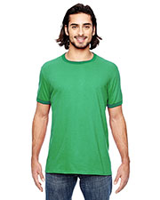 Anvil 988AN Adult Lightweight Ringer T-Shirt at GotApparel