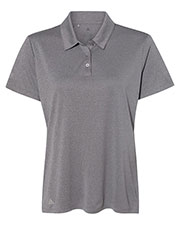 Adidas A241 Women 's Heathered Polo at GotApparel