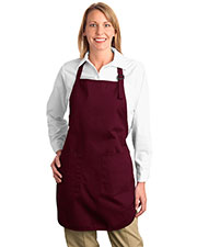 Port Authority A500 Unisex Full Length Apron With Pocket at GotApparel