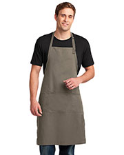 Port Authority A700 Men Easy Care Extra Long Bib Apron with Stain Release at GotApparel