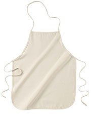 Big Accessories / Bagedge APR54 Unisex 24" Apron Without Pocket at GotApparel