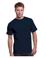 Bayside BA3015 Adult 6.1 oz Cotton Pocket T-Shirt at GotApparel