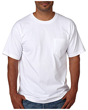 Bayside 5070 Men Short-Sleeve Tee With Pocket at GotApparel