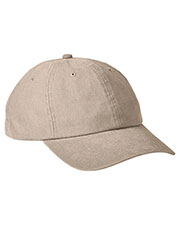 Big Accessories BA610 Unisex Heavy Washed Canvas Cap at GotApparel