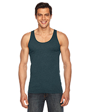 Custom Embroidered American Apparel BB408W Men 3.6 oz Poly-Cotton Tank at GotApparel