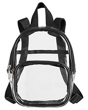 Bagedge BE268 Unisex Clear Pvc Mini Backpack at GotApparel
