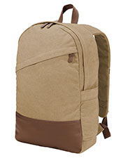 Port Authority BG210 Cotton 16 oz Canvas Backpack at GotApparel