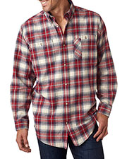 Backpacker BP7001 Men YarnDyed Flannel Shirt at GotApparel