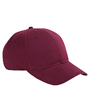 Big Accessories / BAGedge BX002 Unisex 6-Panel Brushed Twill Structured Cap at GotApparel