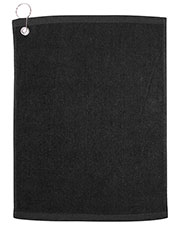UltraClub C1518GH Men Large Velour Golf Towel with Grommet at GotApparel