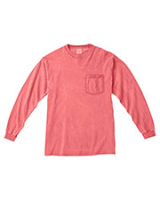 Comfort Colors C4410 Men 6.1 Oz. Long-Sleeve Pocket T-Shirt at GotApparel
