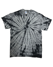 Tie-Dye CD101 Men 5.4 oz 100% Cotton Spider T-Shirt at GotApparel