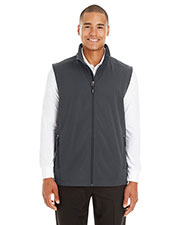 Ash City CE701 Men Cruise Two-Layer Fleece Bonded Soft Shell Vest at GotApparel