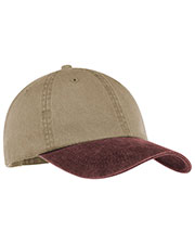 Port & Company CP83 Men Two-Tone Pigment-Dyed Cap at GotApparel