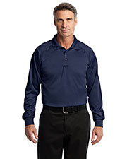 Cornerstone CS410LS Men Select Long-Sleeve Snag-Proof Tactical Polo at GotApparel