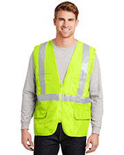 Cornerstone CSV405 Men Ansi 107 Class 2 Mesh Back Safety Vest at GotApparel