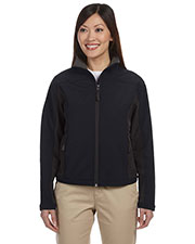Devon & Jones Classic D997W Women Soft Shell Colorblock Jacket at GotApparel