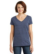 District Made DM465 Women   Cosmic Relaxed V-Neck Tee at GotApparel