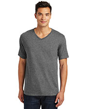 District Made DT1170 Men Perfect Weight V-Neck Tee at GotApparel
