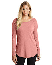 District Made DT132L Women Perfect Tri Long Sleeve Tunic   at GotApparel