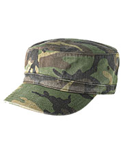 District DT605 Men Distressed Military Hat at GotApparel