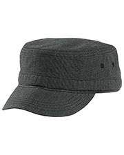 District DT619 Men Houndstooth Military Hat at GotApparel