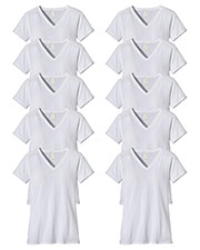 Custom Embroidered Econscious EC3052 Women 4.4 Oz. 100% Organic Cotton Short-Sleeve V-Neck T-Shirt 10-Pack at GotApparel