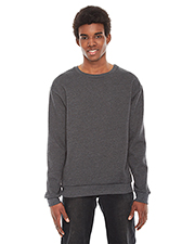 Custom Embroidered American Apparel F496W Men 8.2 oz Flex Fleece Drop Shoulder Pullover Crewneck at GotApparel