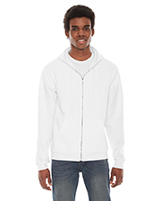 Custom Embroidered American Apparel F497W Men 8.2 oz Flex Fleece Zip Hoodie at GotApparel