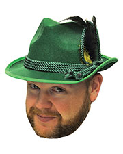 Halloween Costumes FM64580 Unisex Octoberfest Hat Green One Size at GotApparel