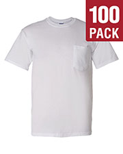 Gildan G830 Men Dryblend  5.6 Oz. 50/50 Pocket T-Shirt 100-Pack at GotApparel
