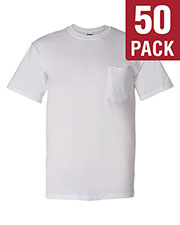 Gildan G830 Men Dryblend  5.6 Oz. 50/50 Pocket T-Shirt 50-Pack at GotApparel