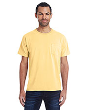 Hanes GDH150 Men Garment-Dyed Pocket T-Shirt at GotApparel