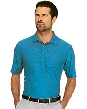 Greg Norman GNS9K477 Men Play Dry Heather Solid Polo at GotApparel