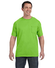 Hanes H5590 Men 6.1 Oz Tagless Pocket T-Shirt at GotApparel