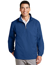 Port Authority J703 Men 1/2-Zip Wind Jacket at GotApparel